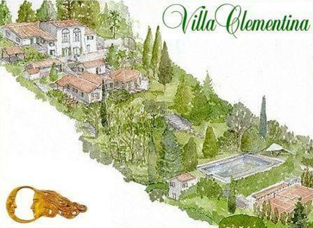 Hotel Villa Clementina Bracciano  Luaran gambar